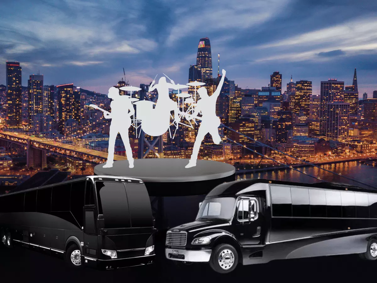 Luxury 50 People Party Bus for Events, Weddings & More