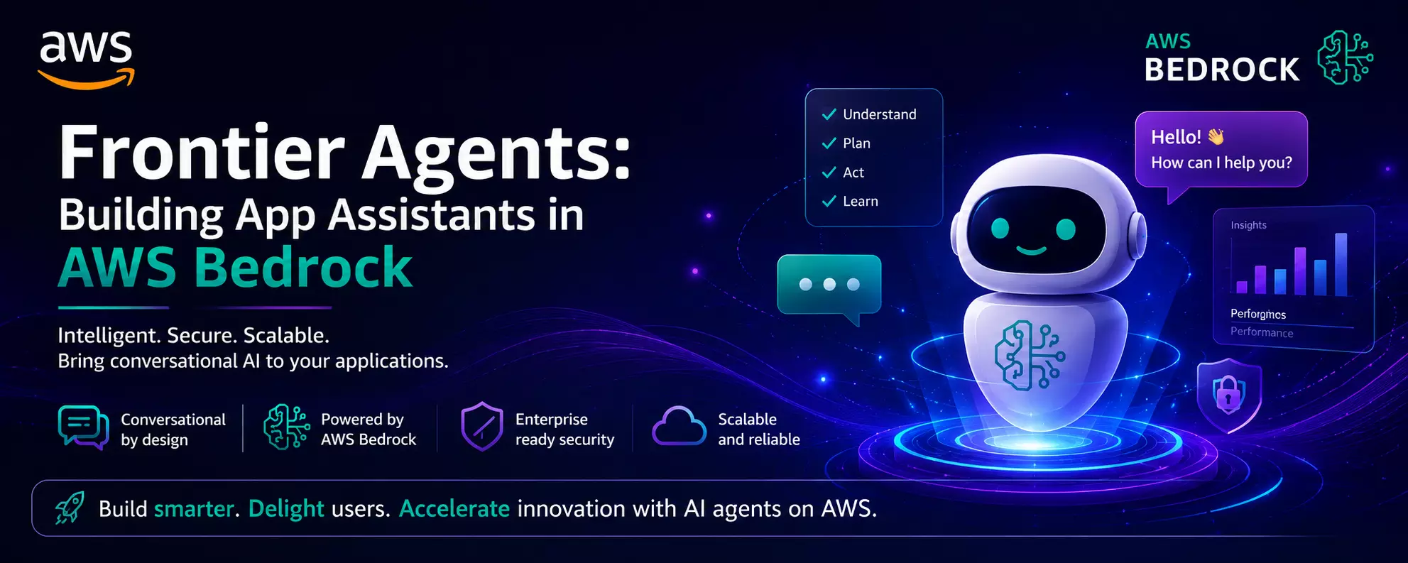Frontier Agents: Building App Assistants in AWS Bedrock