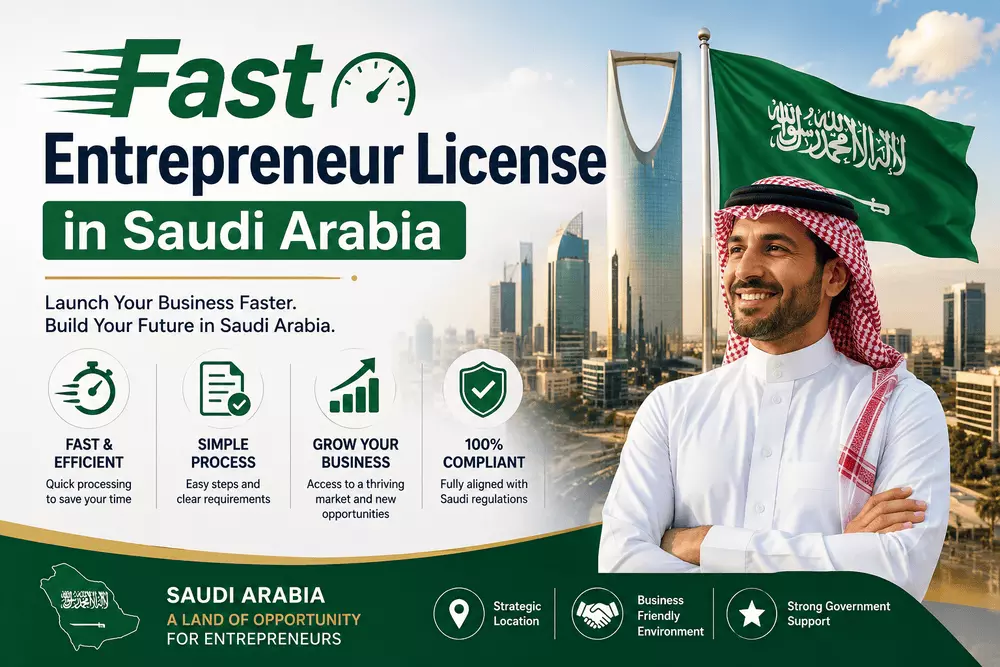 Benefits of Getting a Fast Entrepreneur License in Saudi Arabia