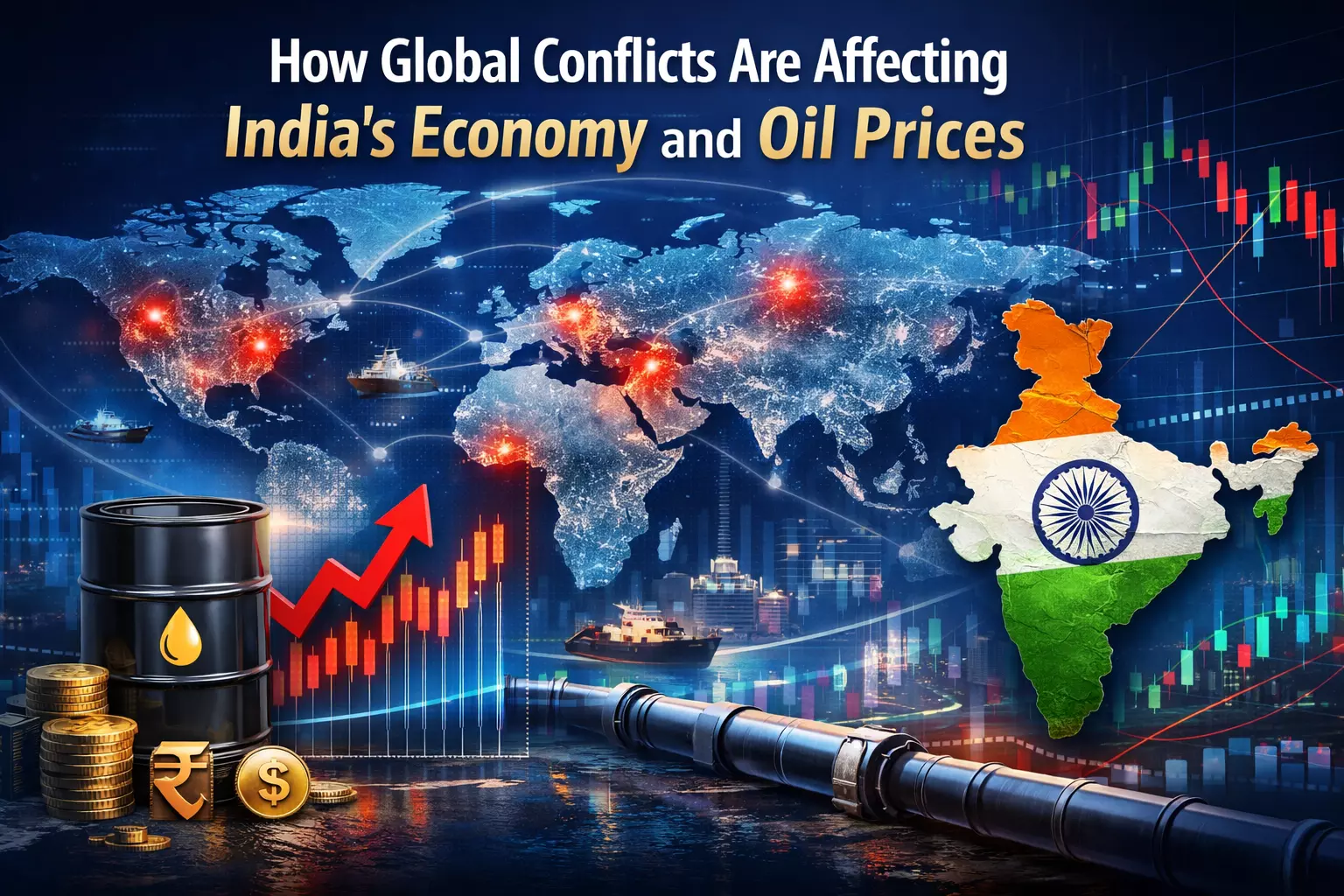 Breaking News in India Today: Global Conflicts Impact Economy & Oil Prices