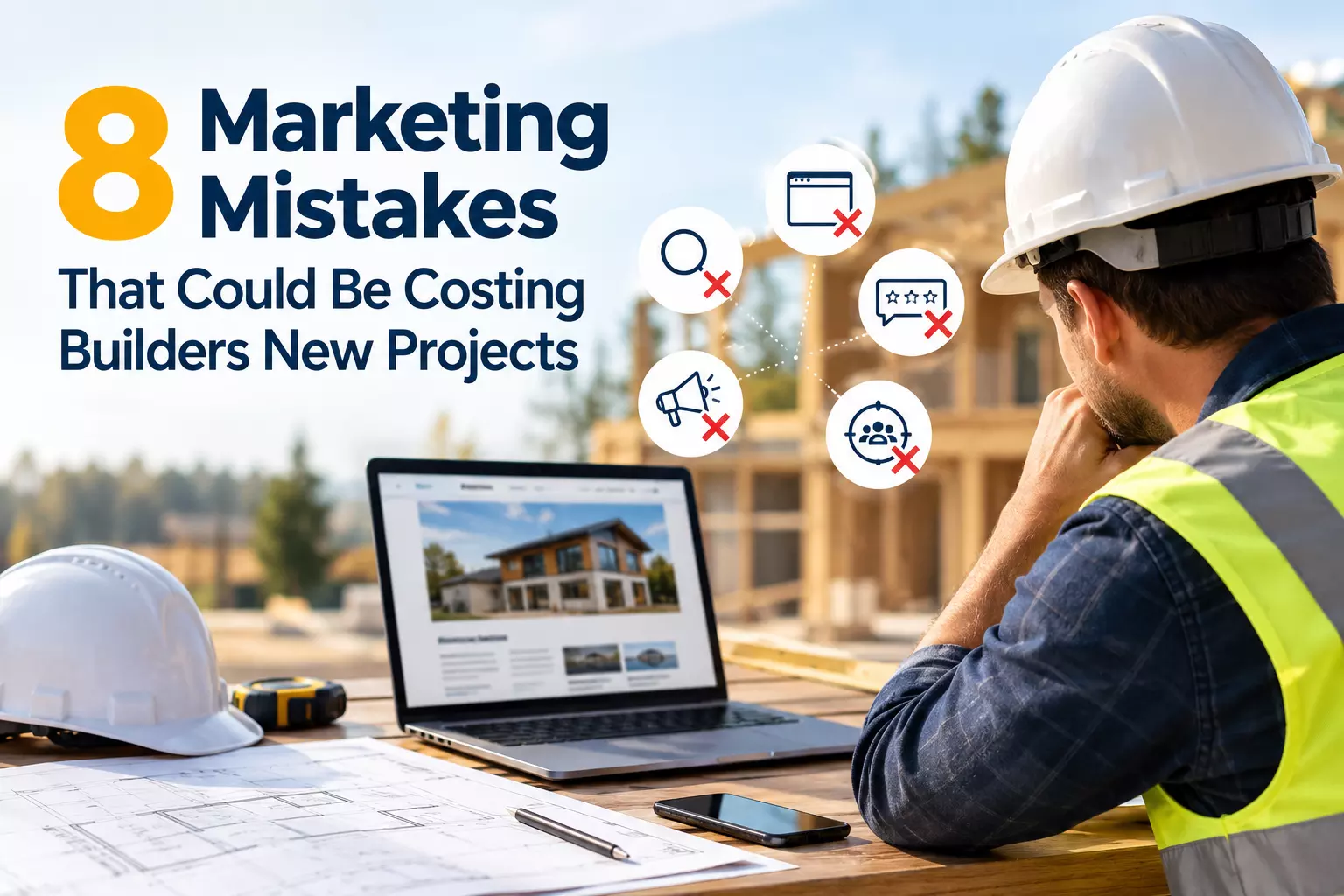 8 Marketing Mistakes That Could Be Costing Builders New Projects