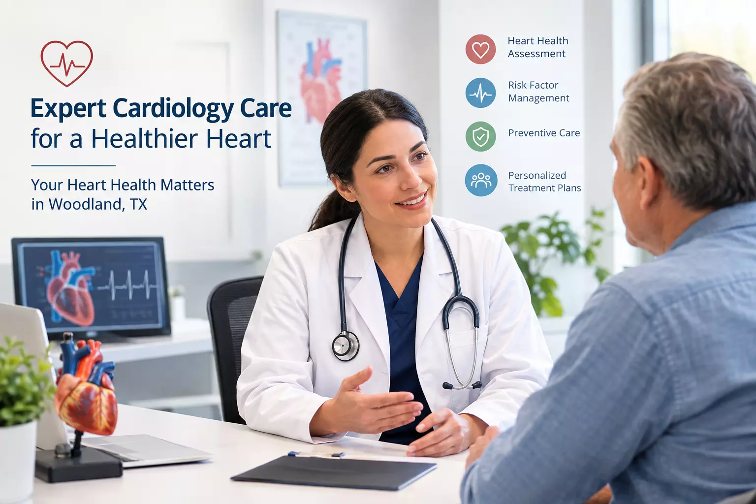 Finding the Right Cardiology Specialist in Woodland, TX