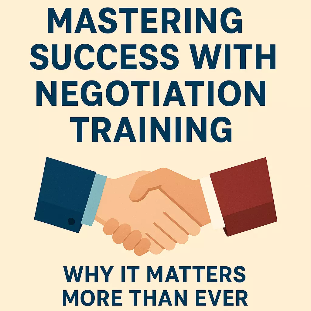 Mastering Success with Negotiation Training: Why It Matters More Than Ever