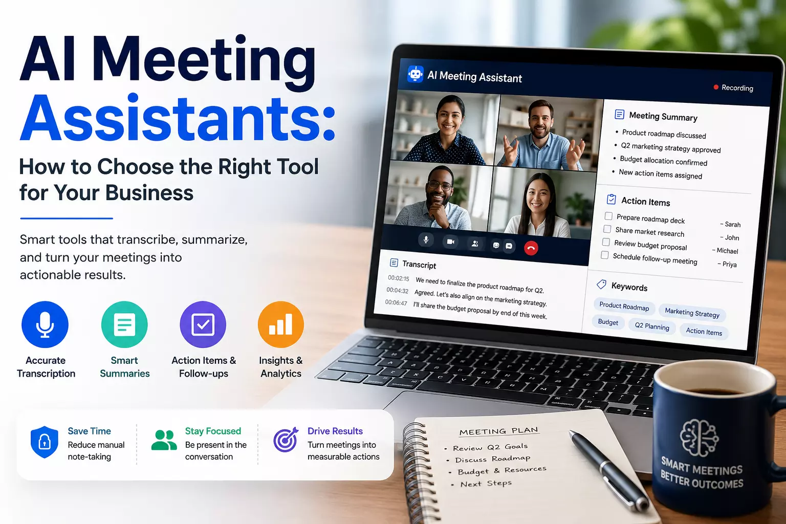 AI Meeting Assistants: How to Choose the Right Tool for Your Business