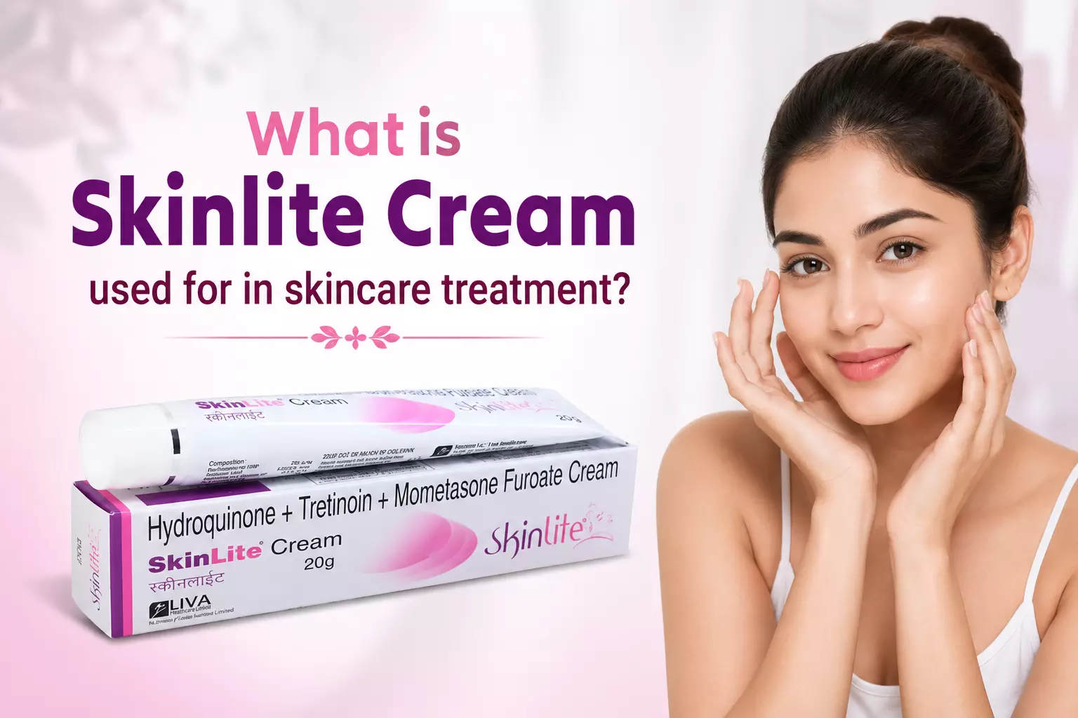 How should Skinlite Cream be used?