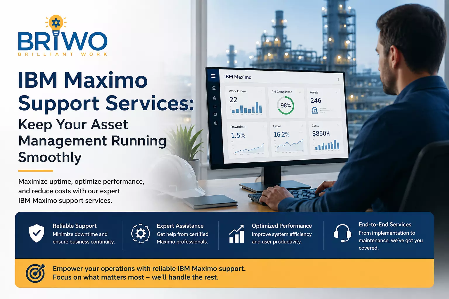 IBM Maximo Support Services: Keep Your Asset Management Running Smoothly