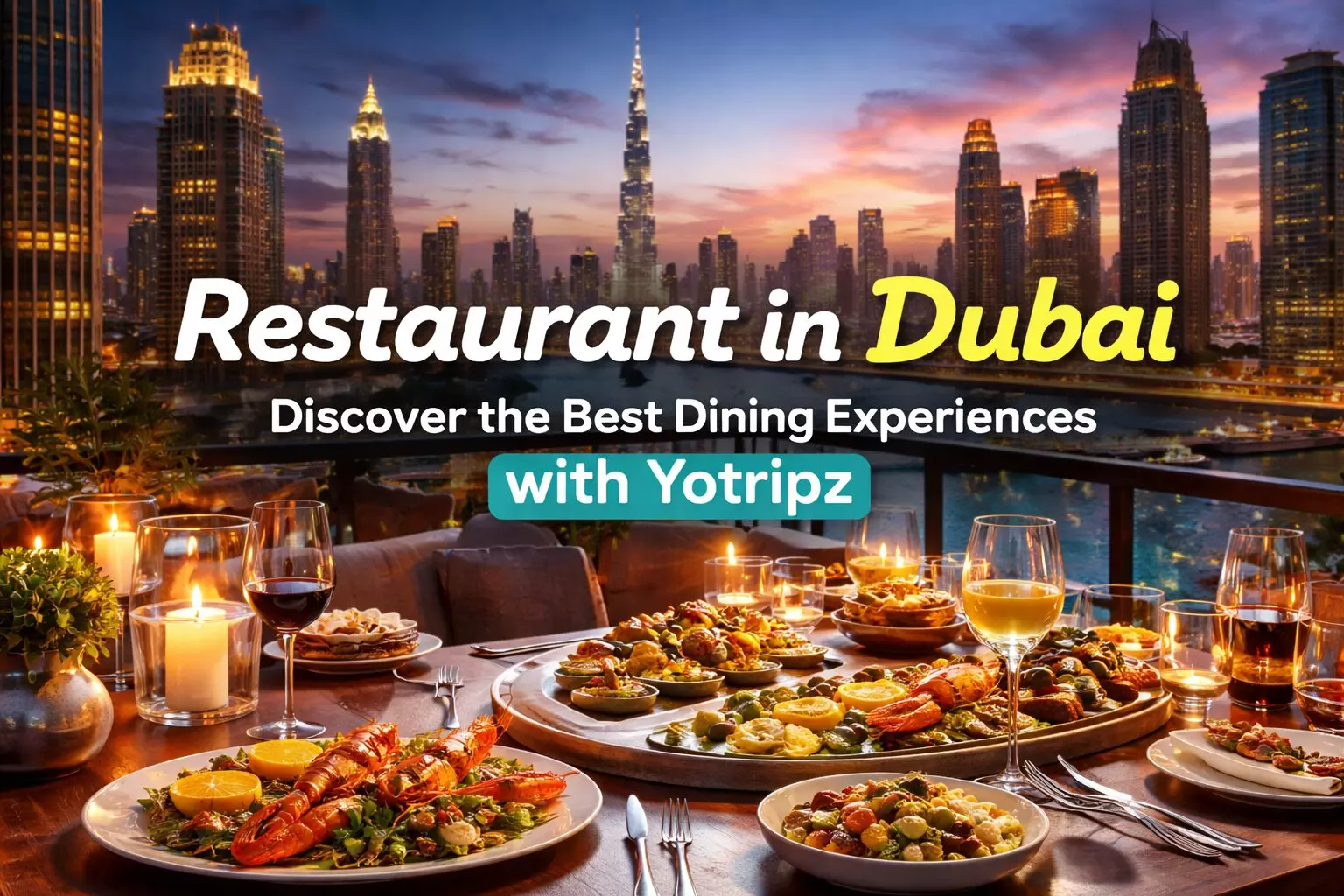 Restaurant in Dubai: Discover the Best Dining Experiences with Yotripz