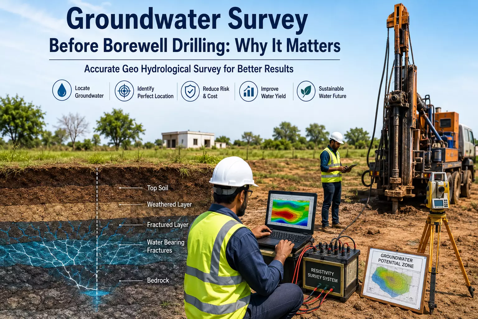Groundwater Survey Before Borewell Drilling: Why It Matters