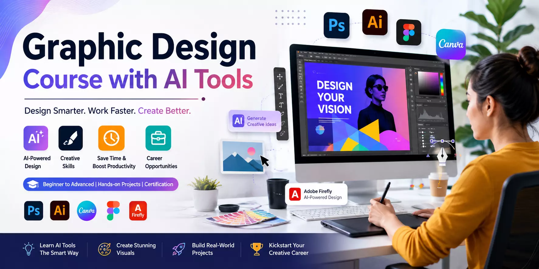 Graphic Design Course with AI Tools