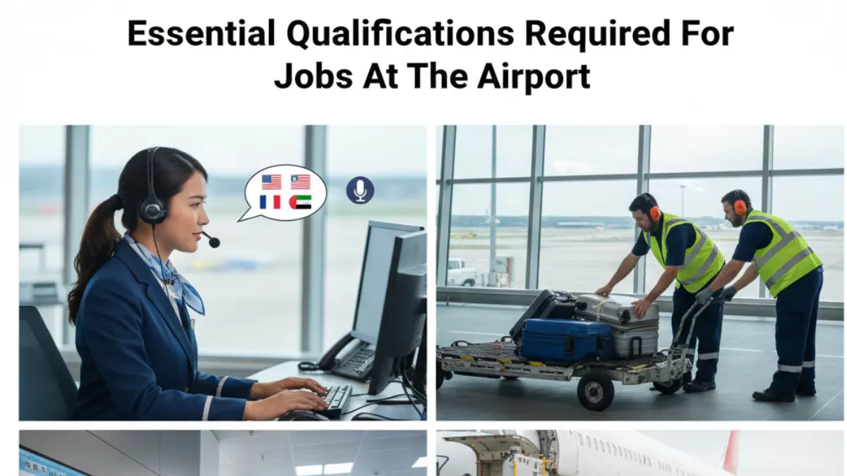 Essential Qualifications Required For Jobs At The Airport
