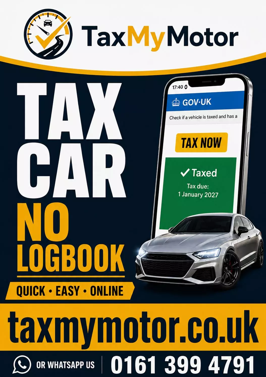 How to Tax a Car Without a Logbook in the UK