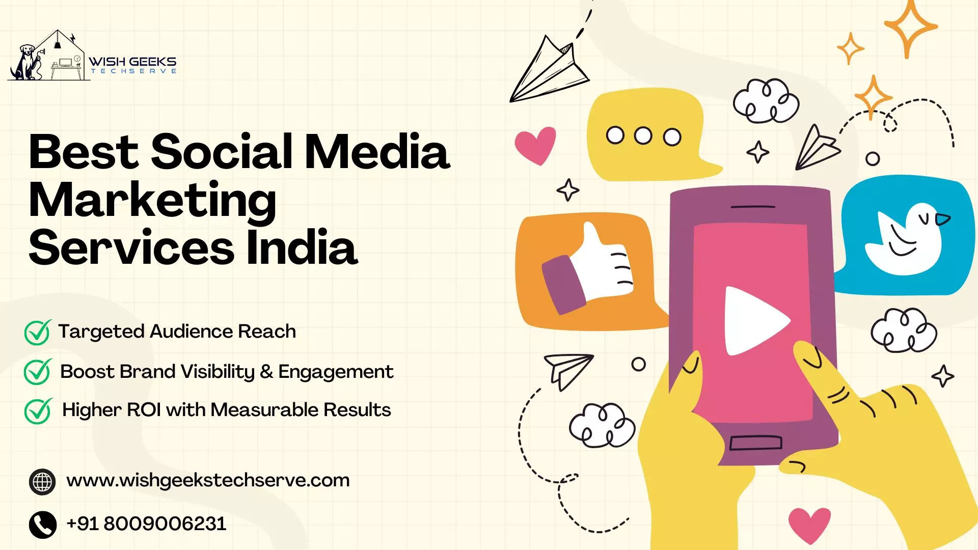 Best Social Media Marketing Services India | Wish Geeks Techserve
