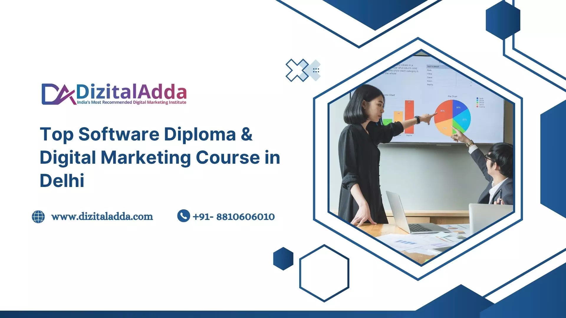 Top Software Diploma & Digital Marketing Course in Delhi