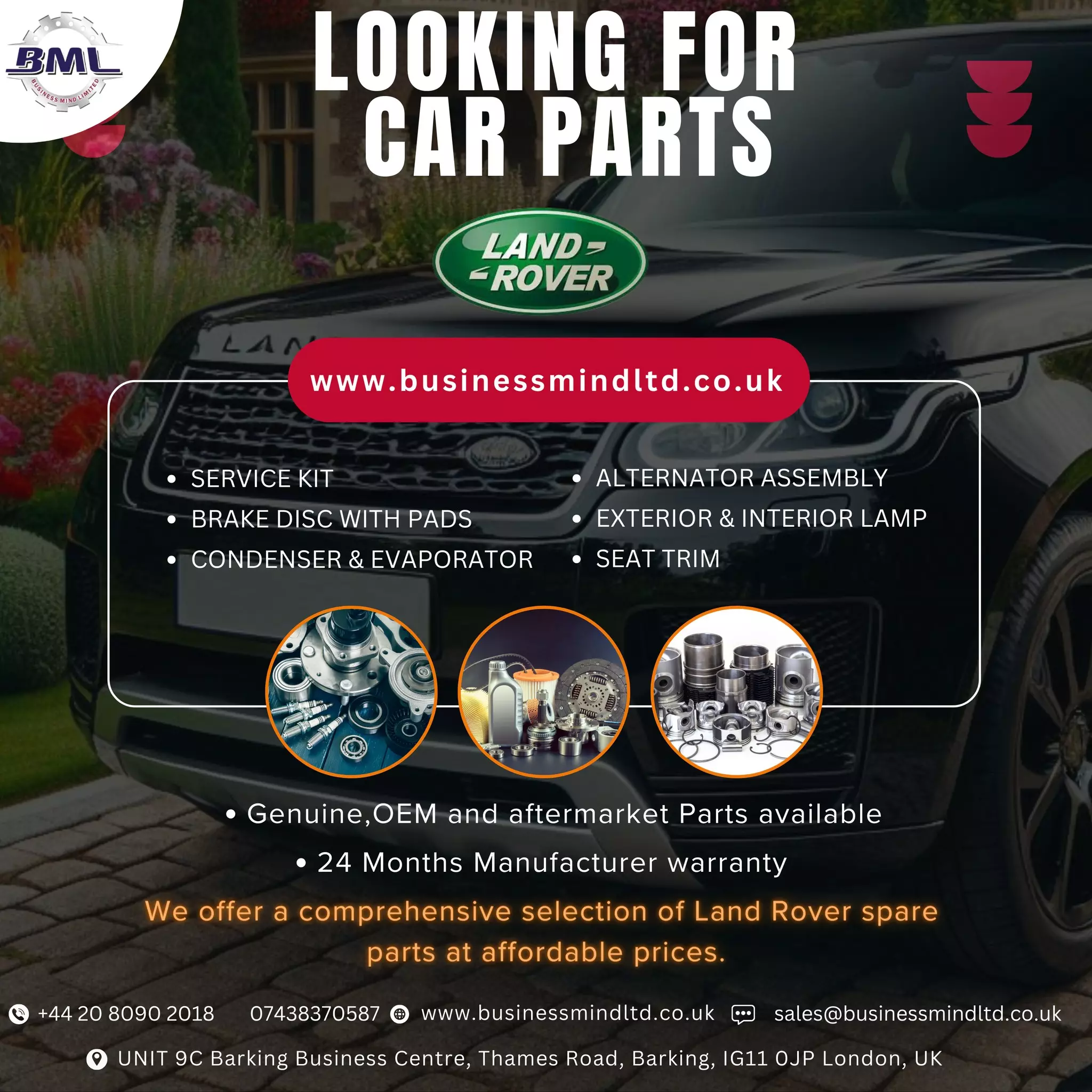 Genuine Land Rover Car Parts in the UK: A Complete Guide for Owners and Enthusiasts