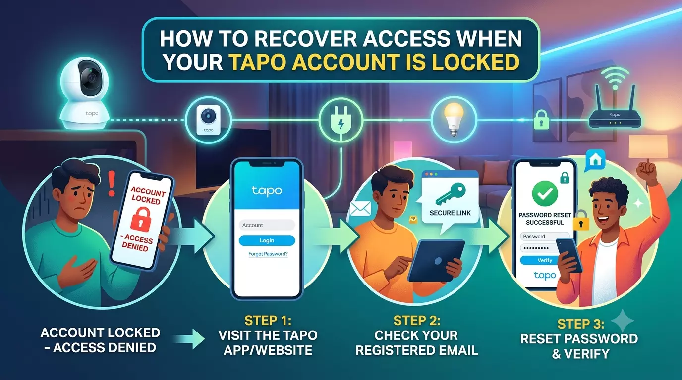 How to Recover Access When Your Tapo Account Is Locked