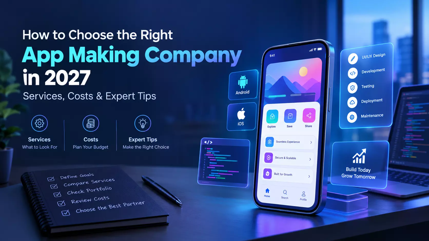 How to Choose the Right App Making Company in 2027: Services, Costs & Expert Tips