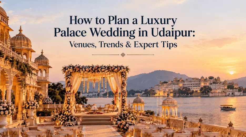 How to Plan a Luxury Palace Wedding in Udaipur: Venues, Trends & Expert Tips