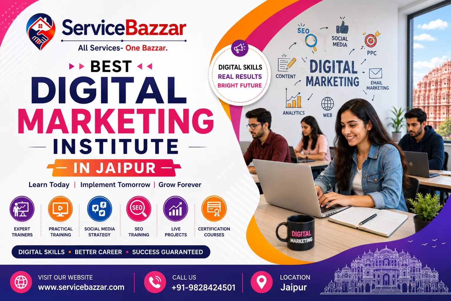 Best Digital Marketing Institute in Jaipur