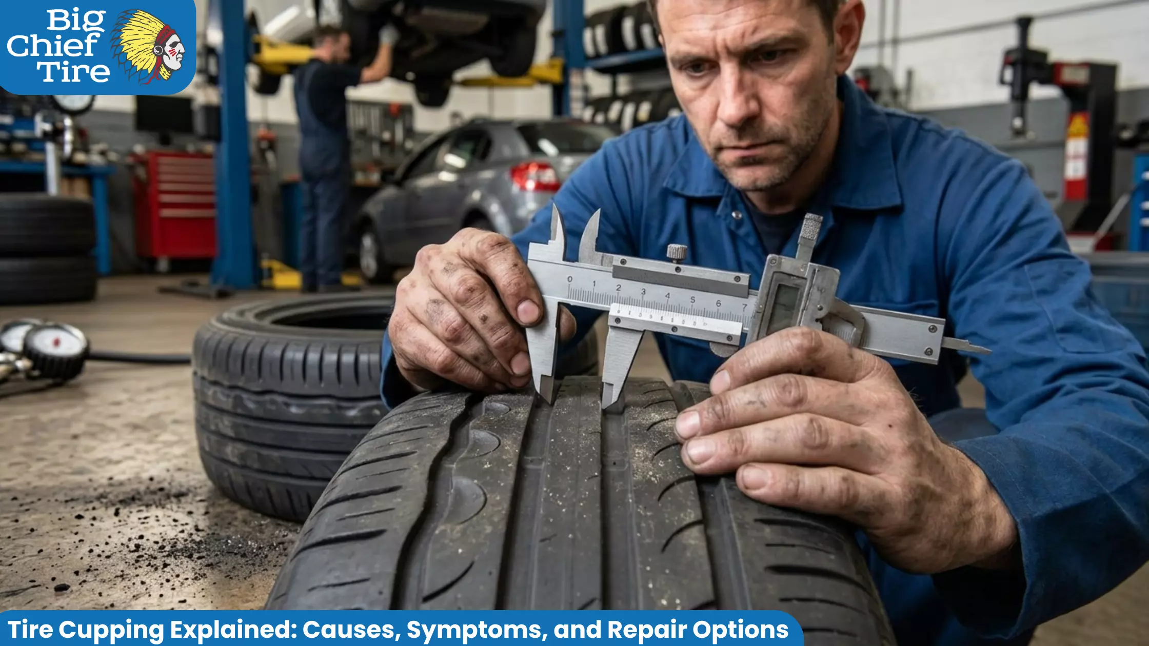 Tire Cupping Explained: Causes, Symptoms, and Repair Options