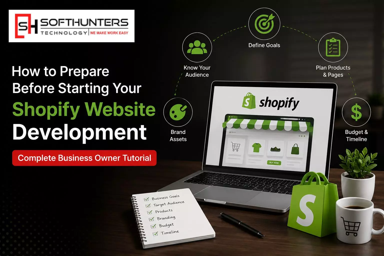 How to Prepare Before Starting Your Shopify Website Development: Complete Business Owner Tutorial