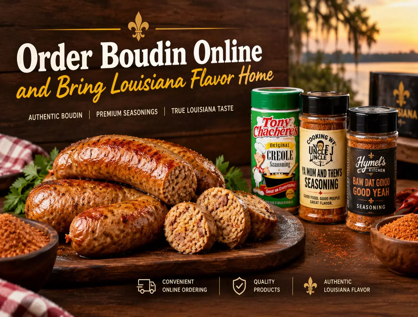Order Boudin Online and Bring Louisiana Flavor Home