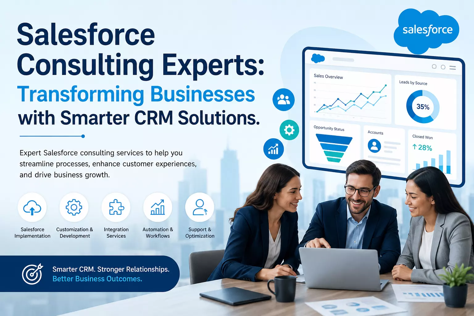 Salesforce Consulting Experts: Transforming Businesses with Smarter CRM Solutions