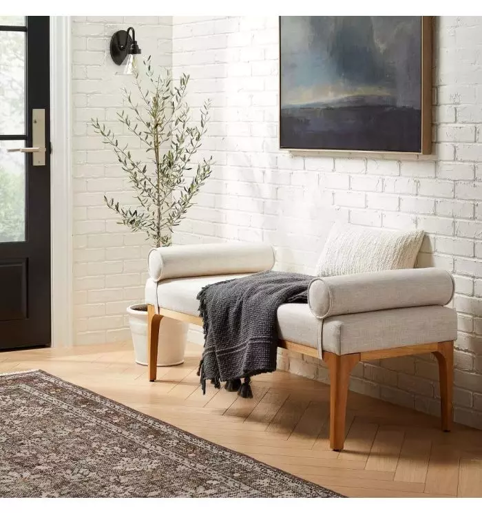 Shop the Ranga Upholstered Bench – A Touch of Luxury in Every Corner of Your Home
