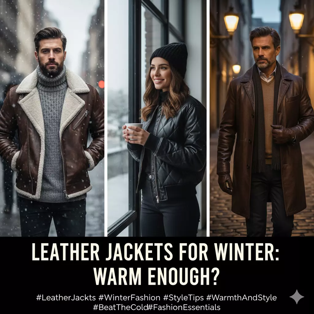 Leather Jackets for Winter: Are They Warm Enough to Beat the Cold?