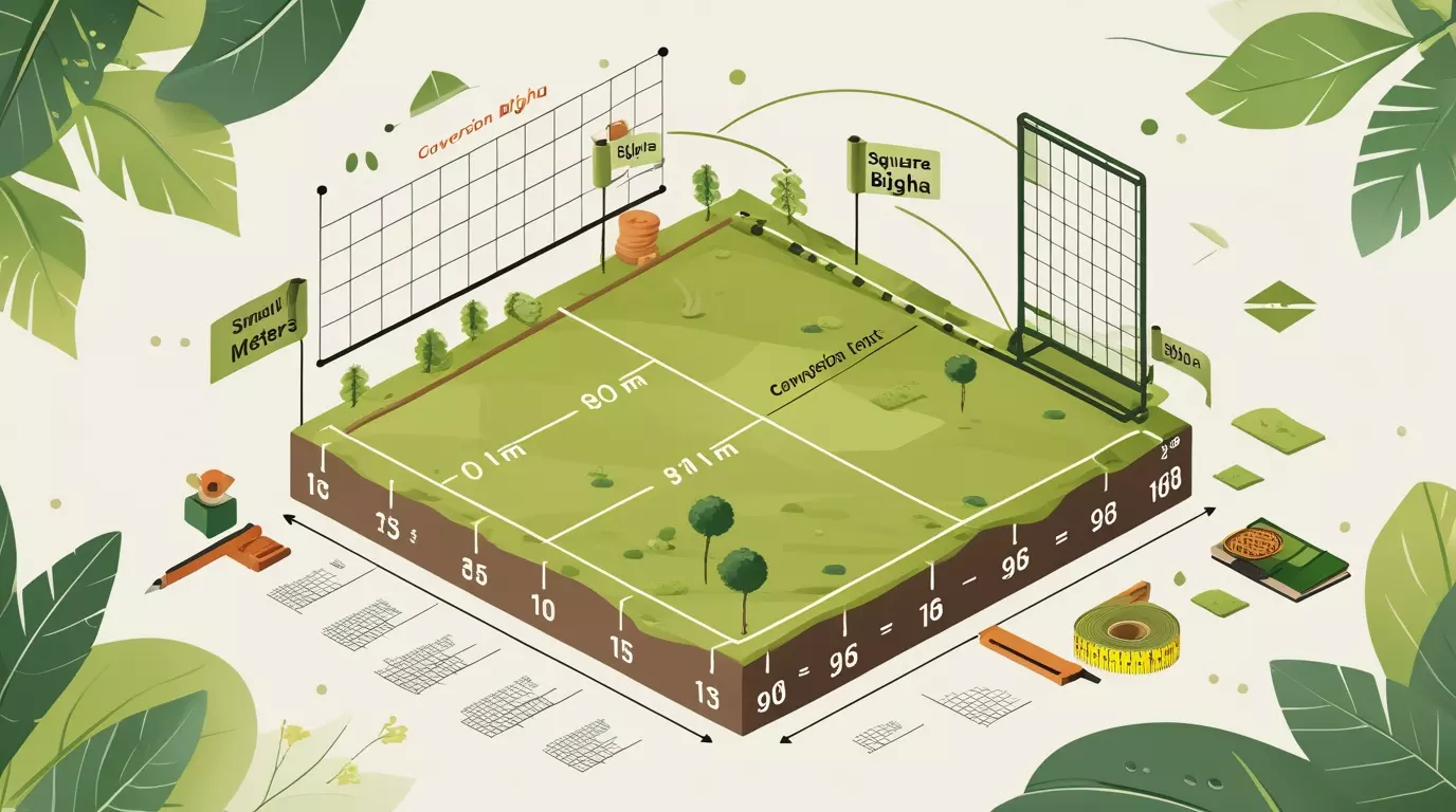 How to Convert Small Plot Measurements into Regional Land Units