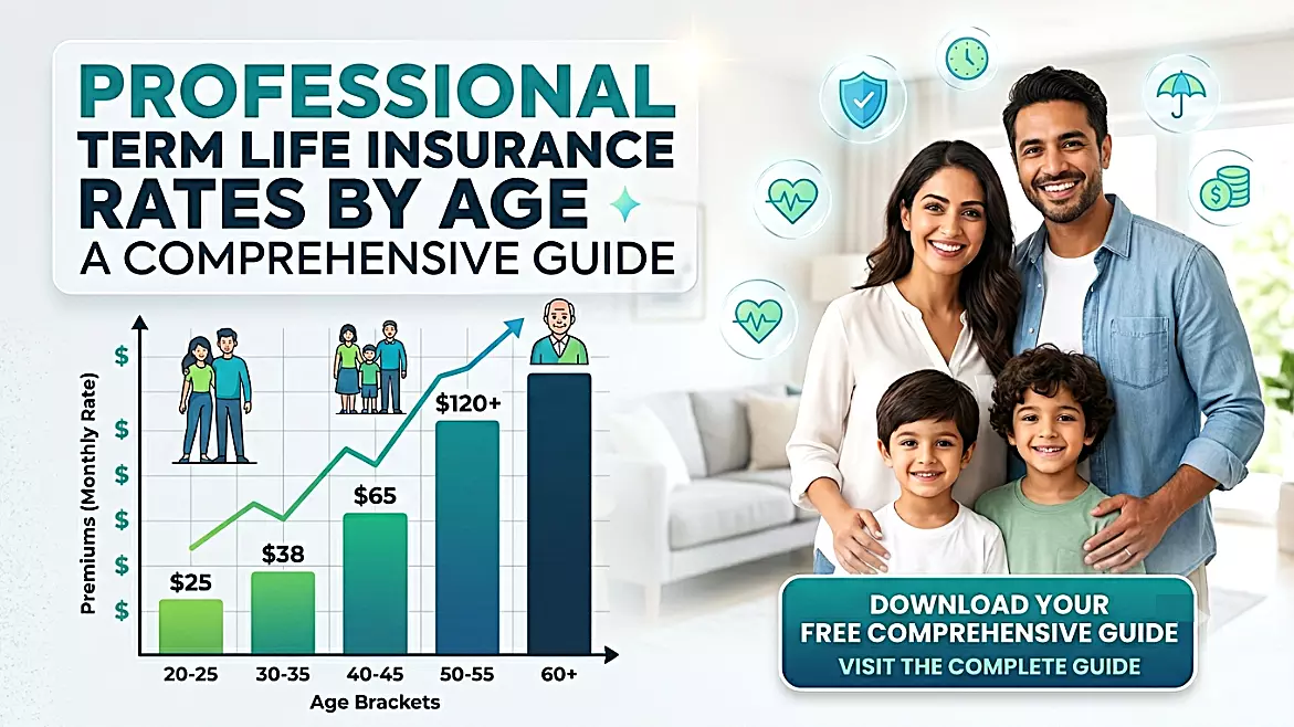Term Life Insurance Rates by Age Chart Guide