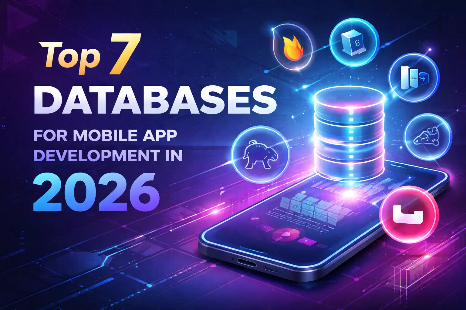 Top 7 Databases for Mobile App Development in 2026