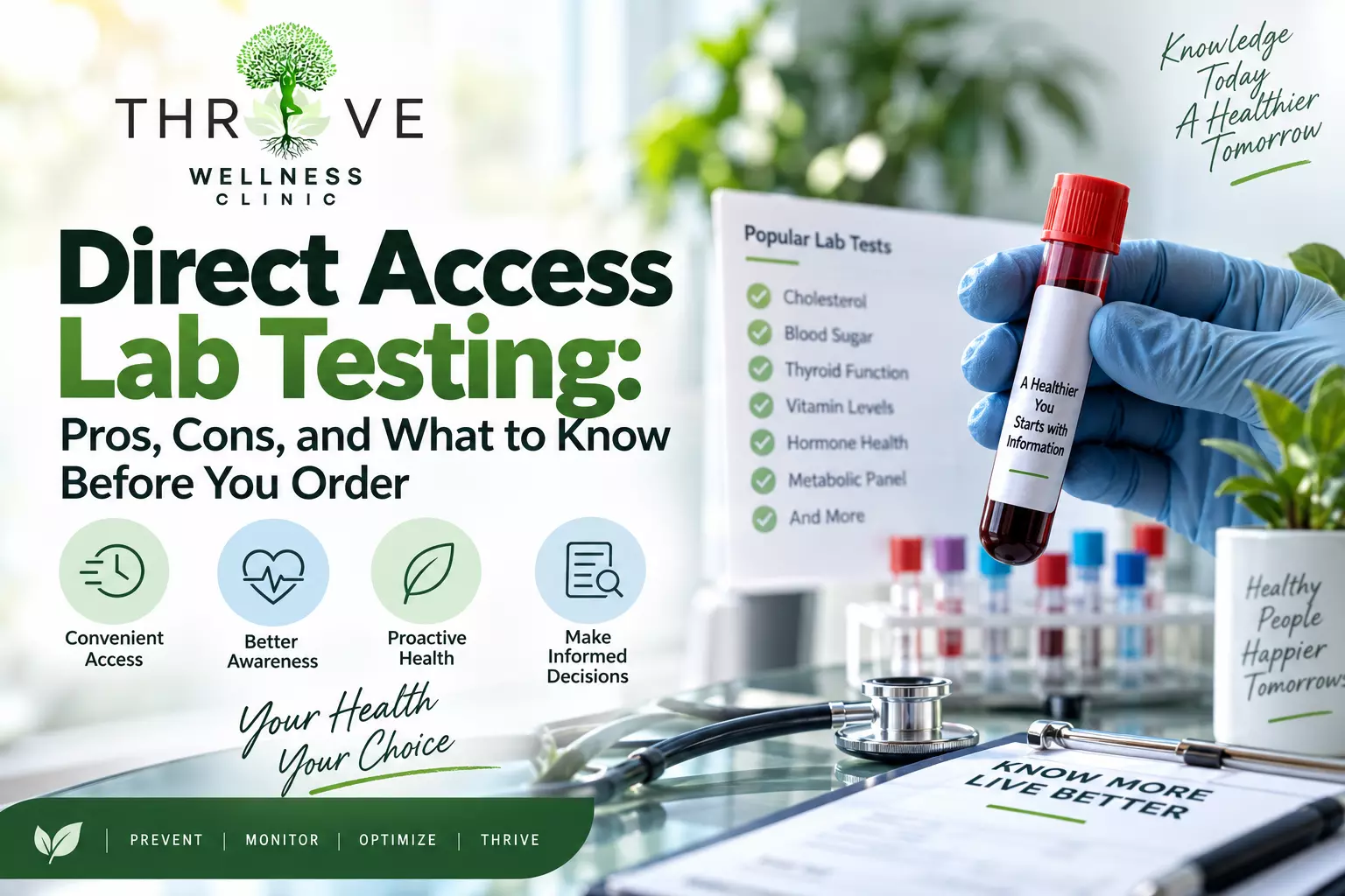 Direct Access Lab Testing: Pros, Cons, and What to Know Before You Order