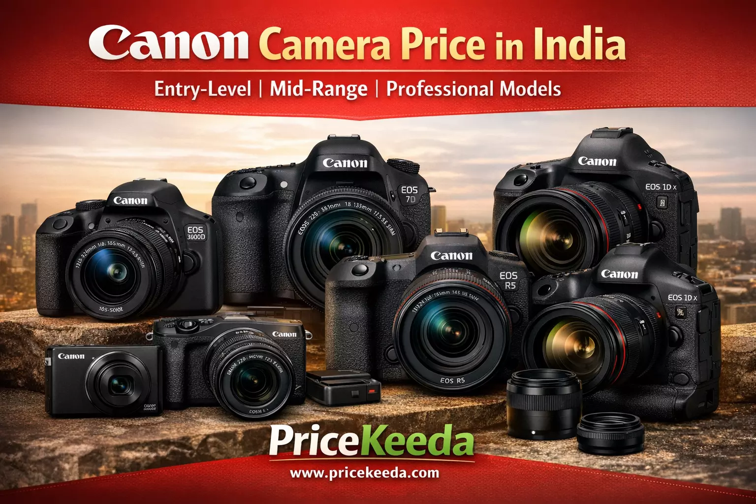 Canon Camera Price Guide on PriceKeeda – Latest Canon Digital Camera Price and Model List