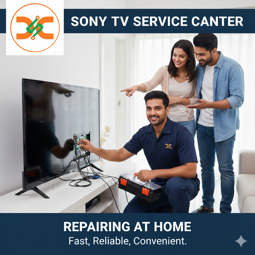 Can I book a doorstep repair through the Sony TV Service Center?