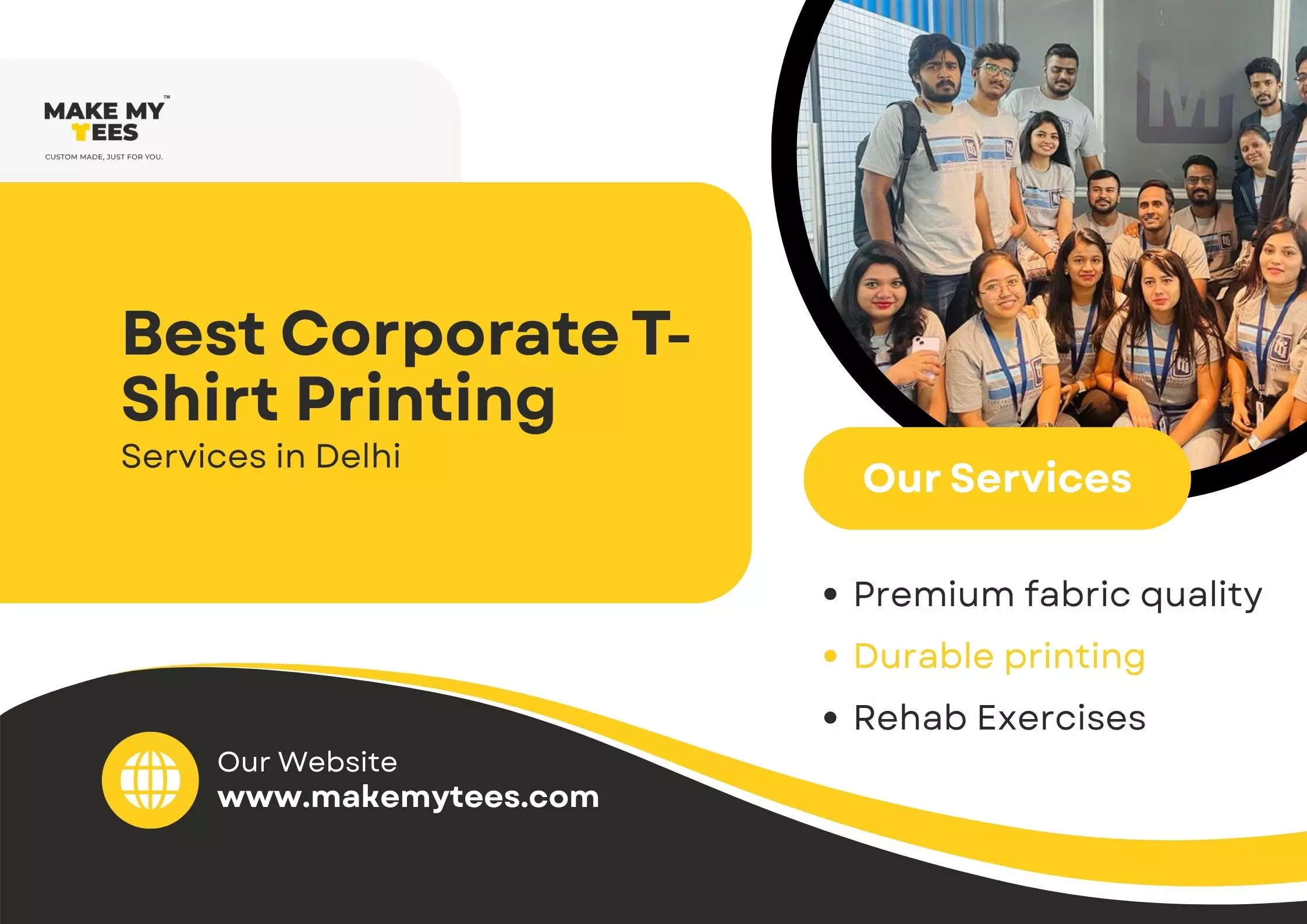 Best Corporate T-Shirt Printing Services in Delhi