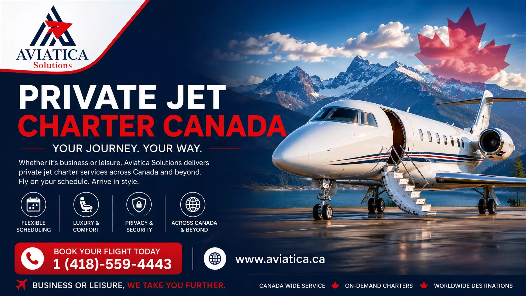 Private Jet Charter Canada: A Smarter Way to Travel Across Canada