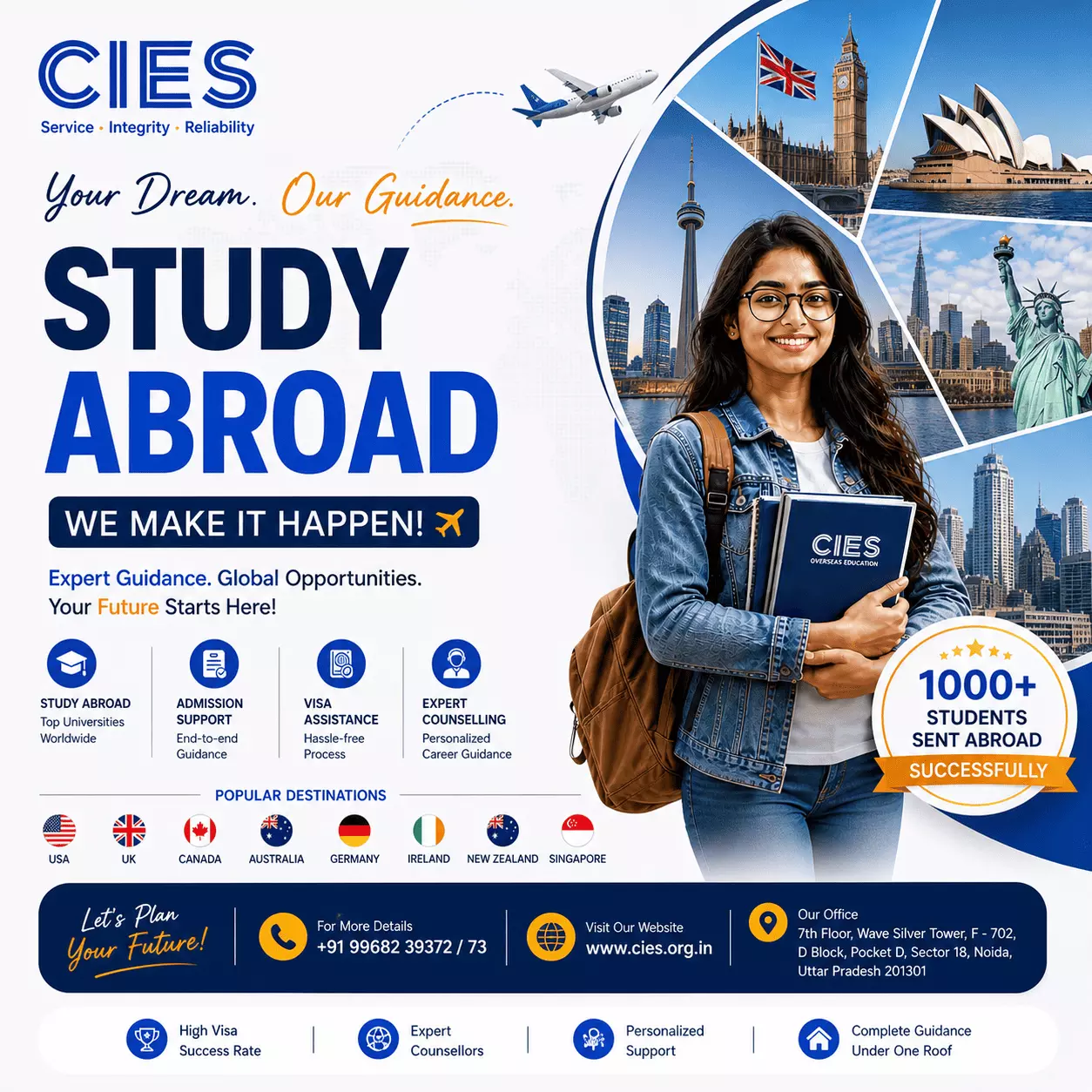 Study Abroad Consultants in Noida: Your Complete Guide to Studying Overseas