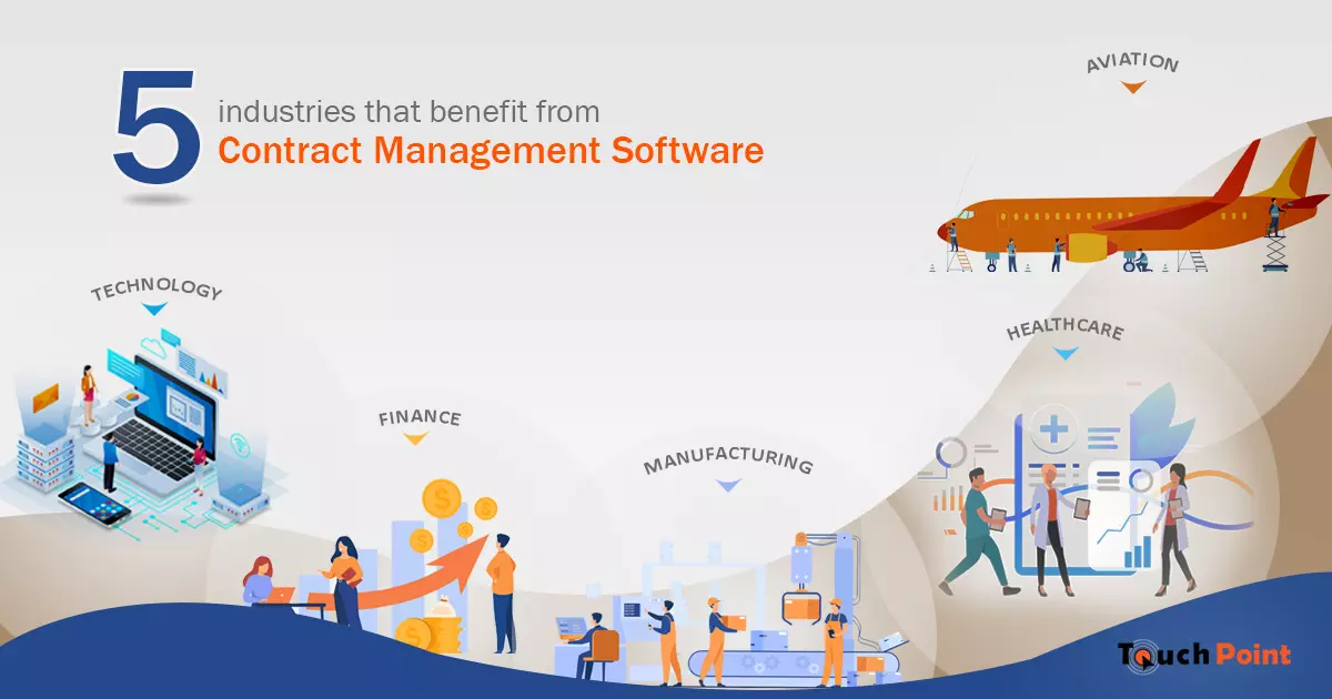 5 industries that benefit from contract management software