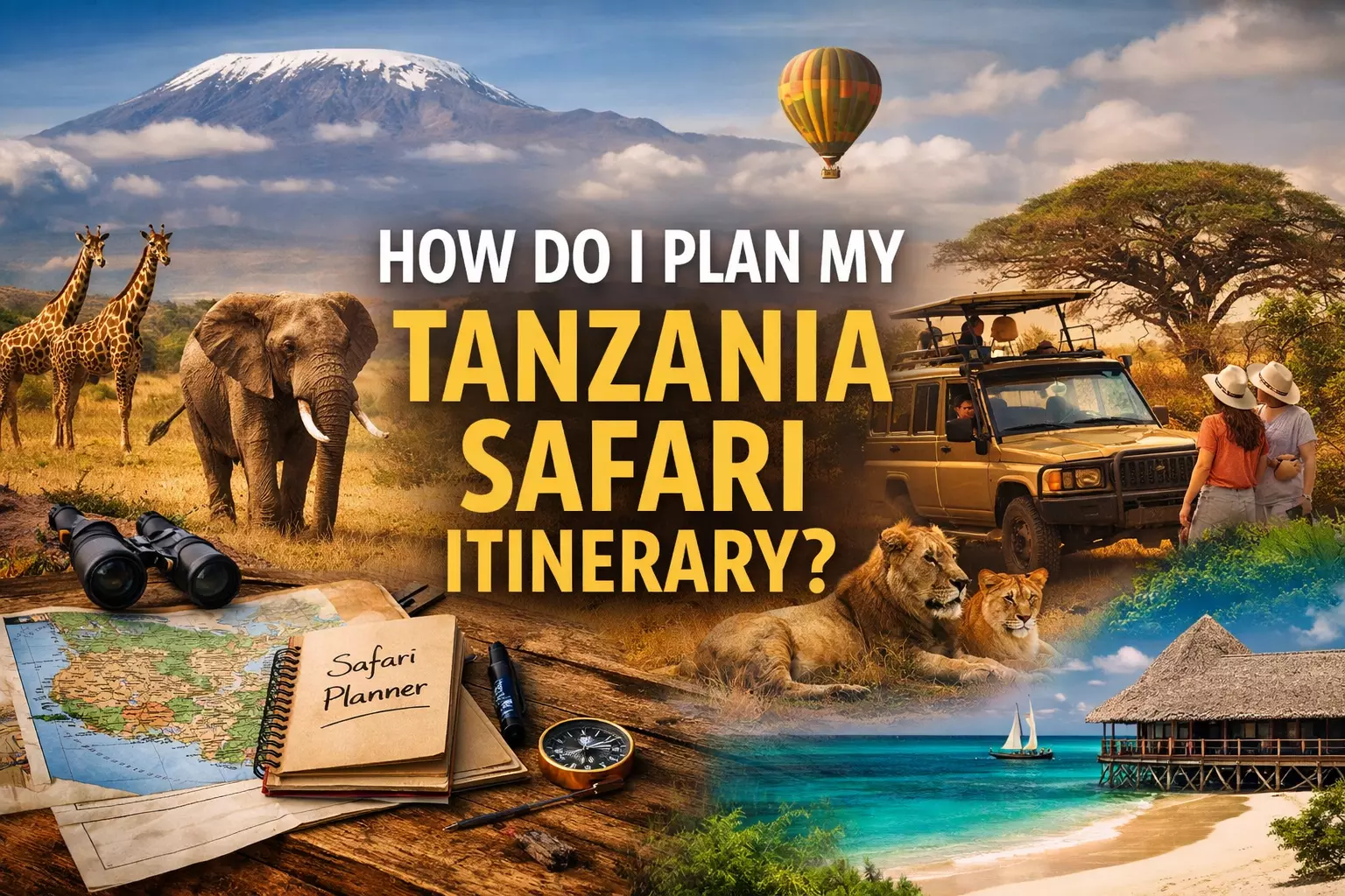 How Do I Plan My Tanzania Safari Itinerary?