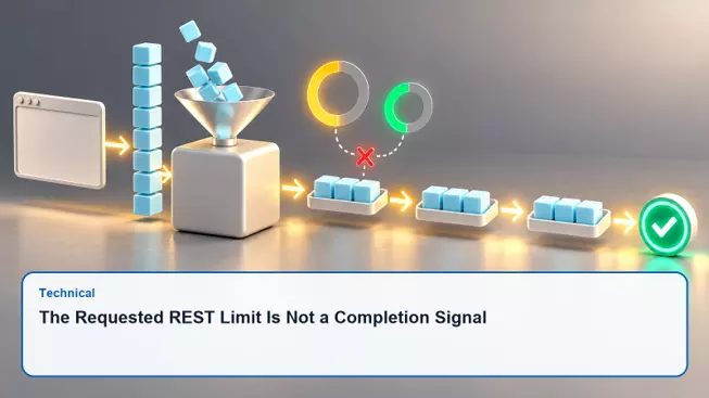 The Requested REST Limit Is Not a Completion Signal