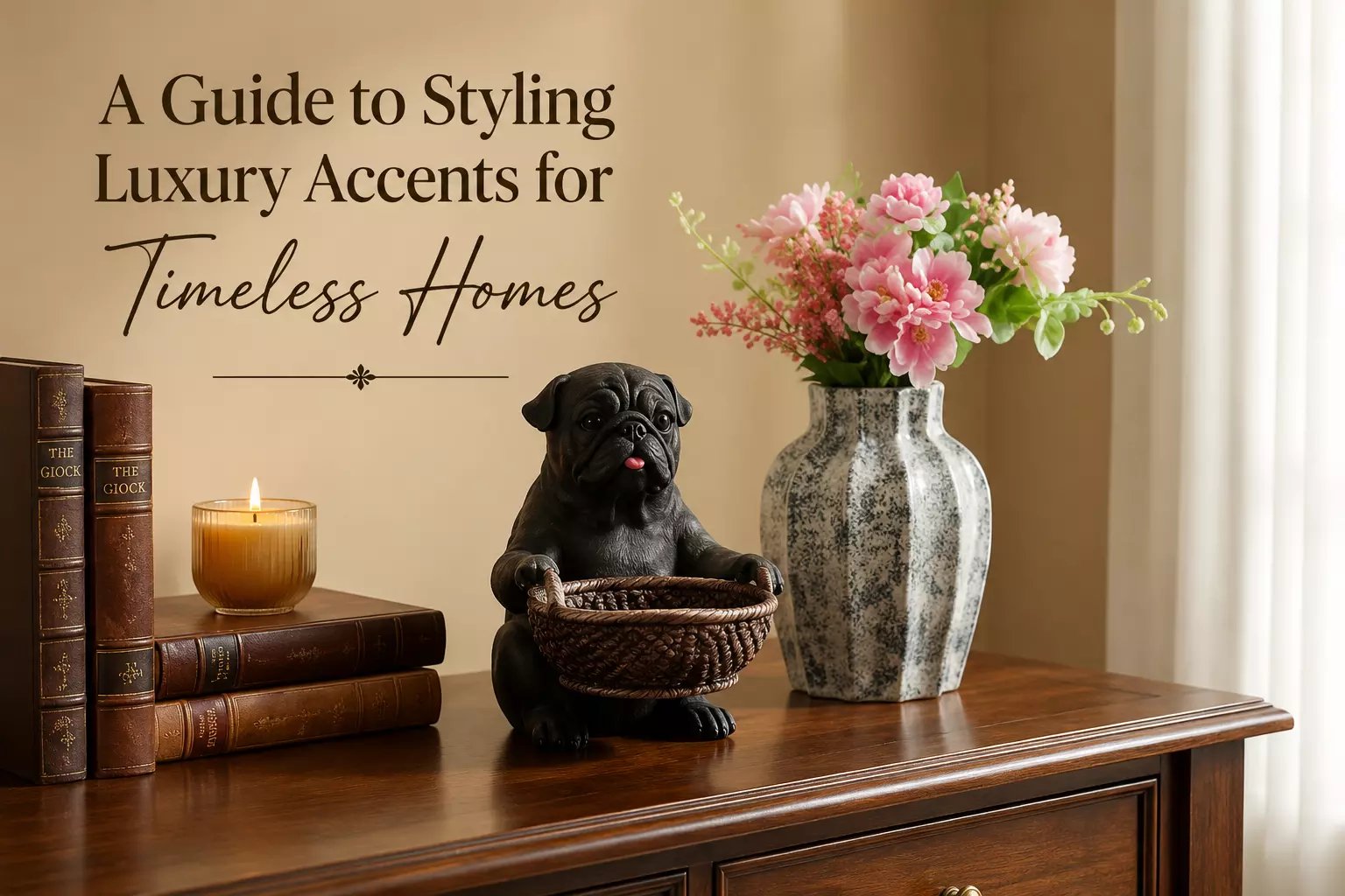 The Art of Styling Luxury Home Accents for a Timeless Home