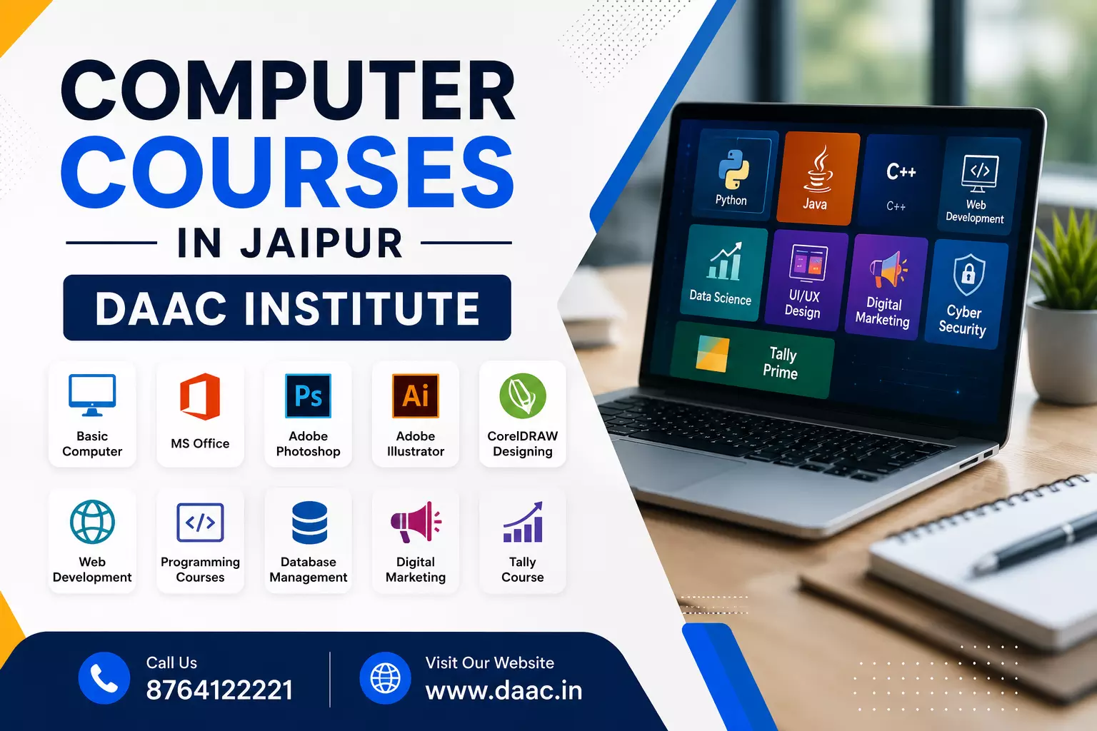 Best Computer Courses in Jaipur – DAAC Institute