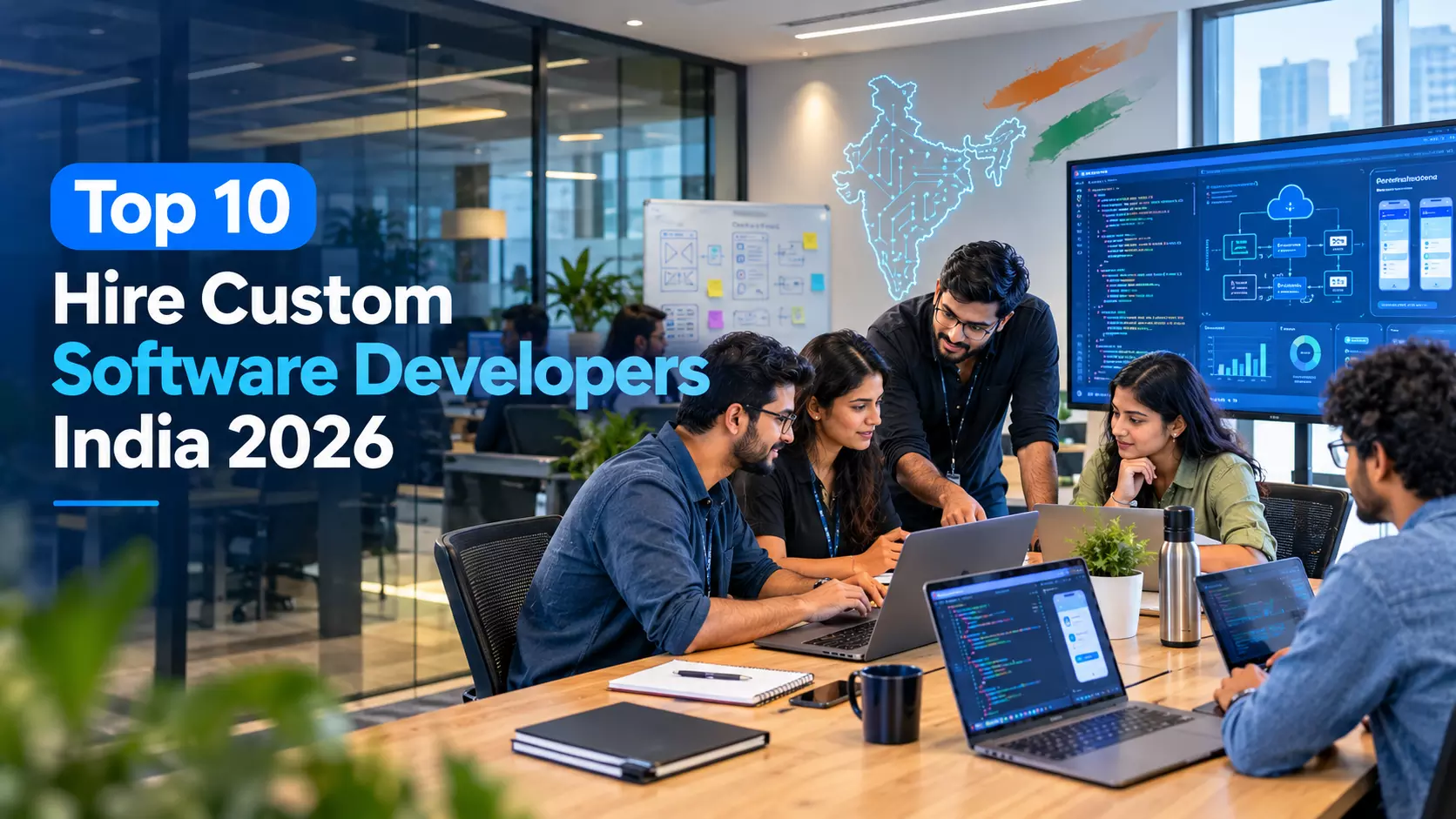 Top 10 Companies to Hire Custom Software Developers in India in 2026