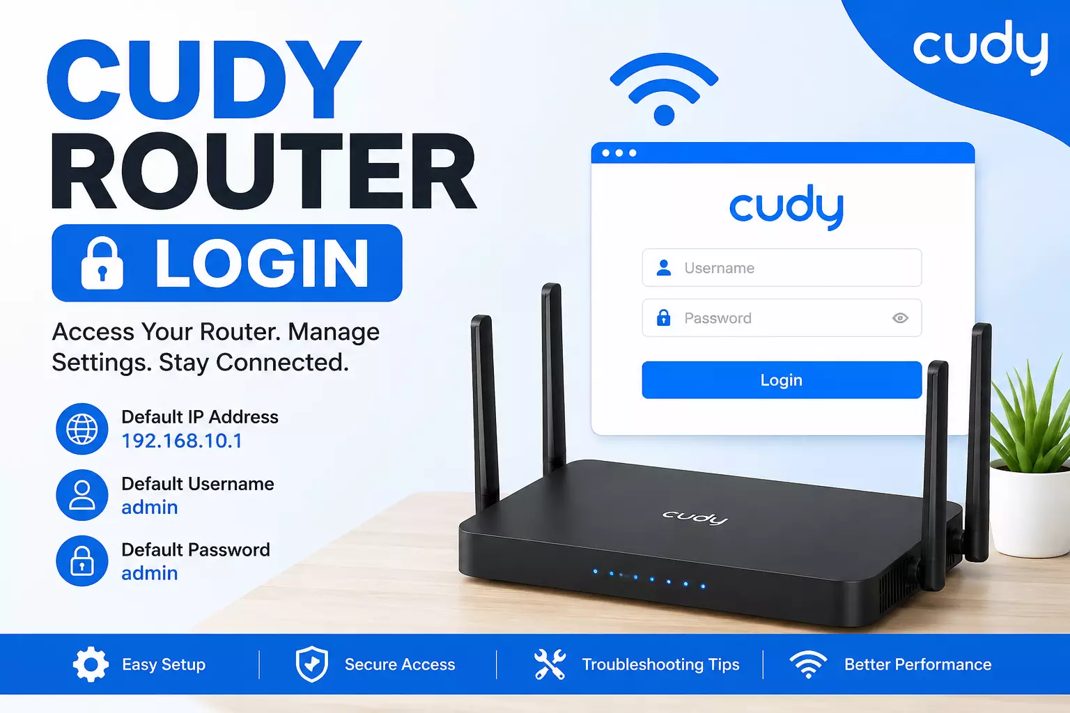 Cudy Router Login: Complete Guide to Access Your Router Admin Panel