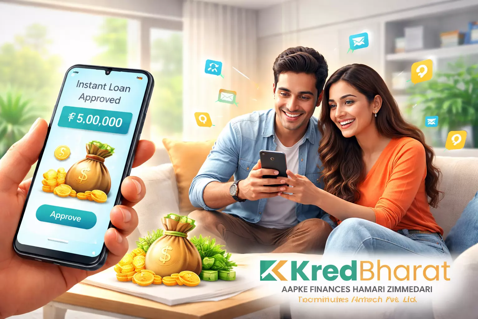 Instant Personal Loan Online in 2026: Fast Approval & Low Rates with KredBharat