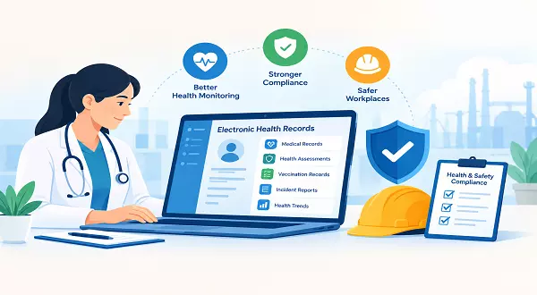 The Role of Electronic Health Records Software in Workplace Health and Safety Compliance