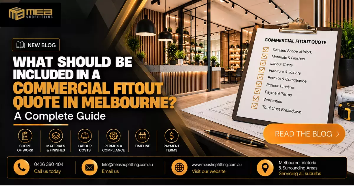 Cafe Shopfitting Melbourne: A Complete Guide to Designing a Functional and Attractive Café