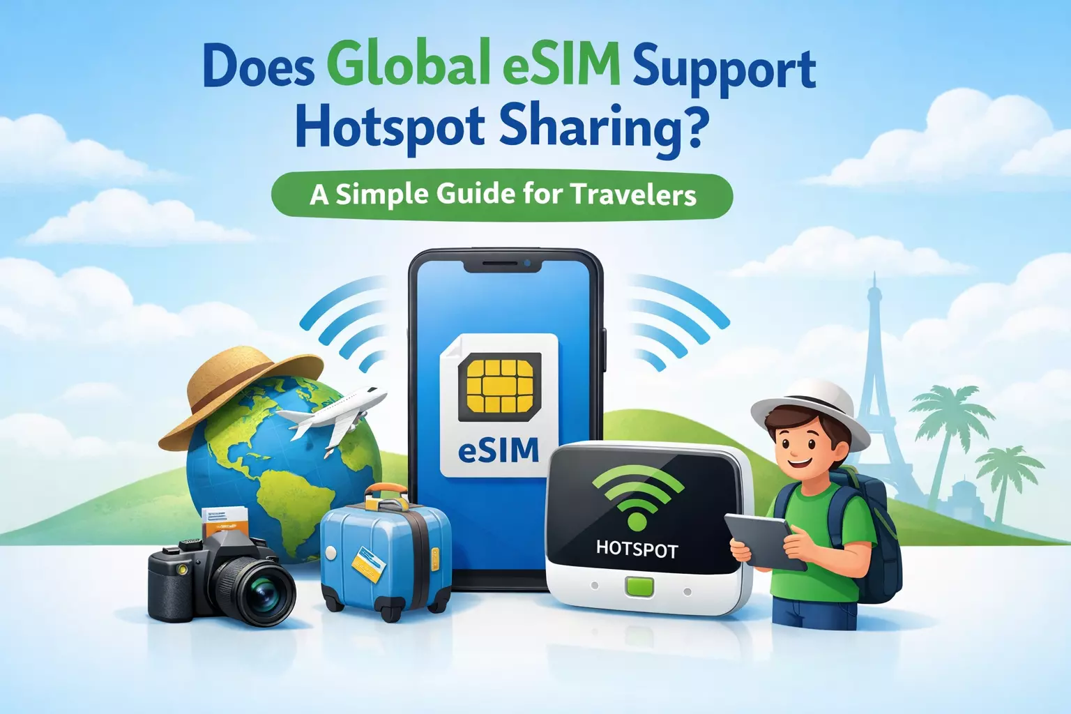 Does Global eSIM Support Hotspot Sharing? A Simple and Clear Guide for Travelers