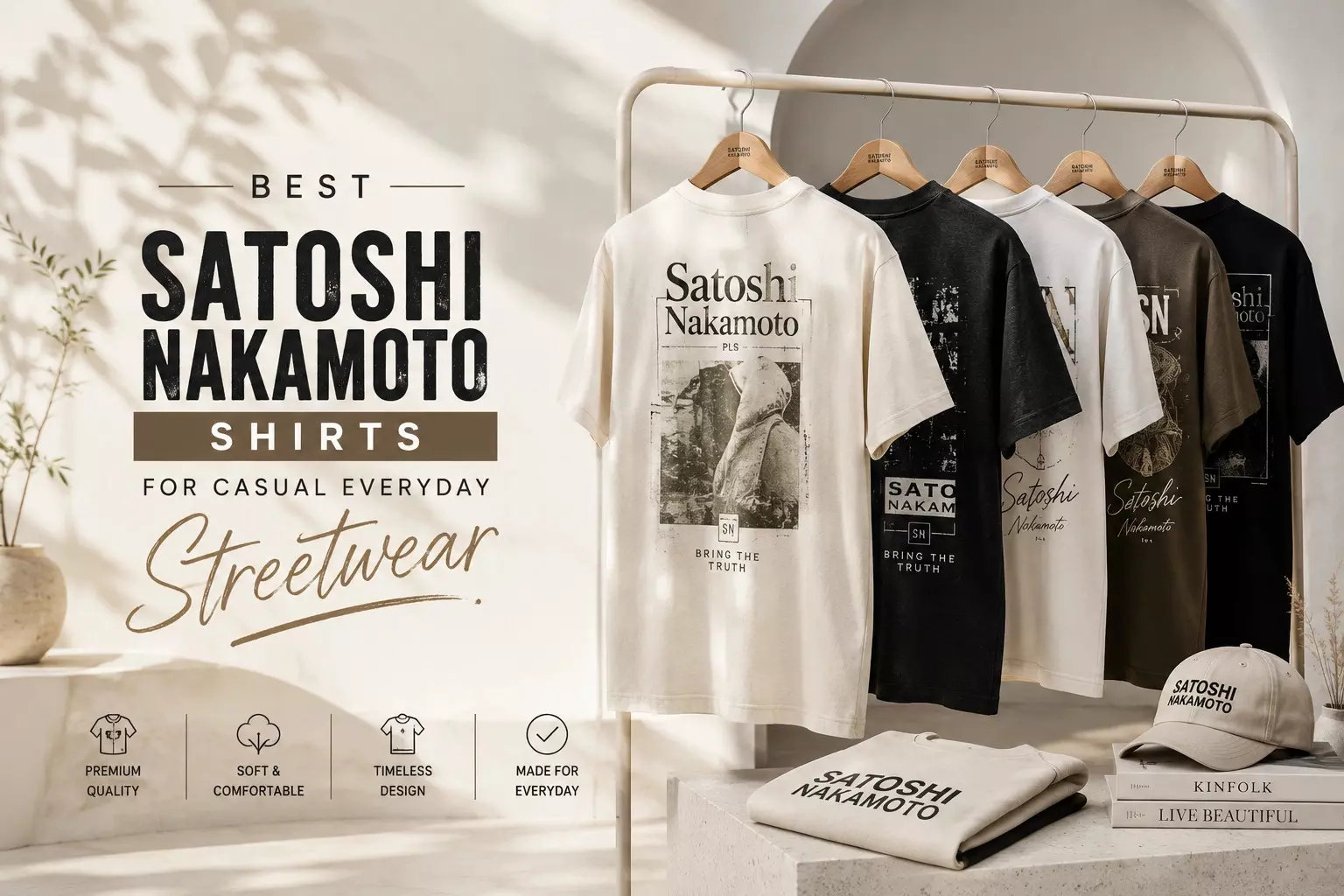 The Modern Appeal of Satoshi Nakamoto Inspired Clothing