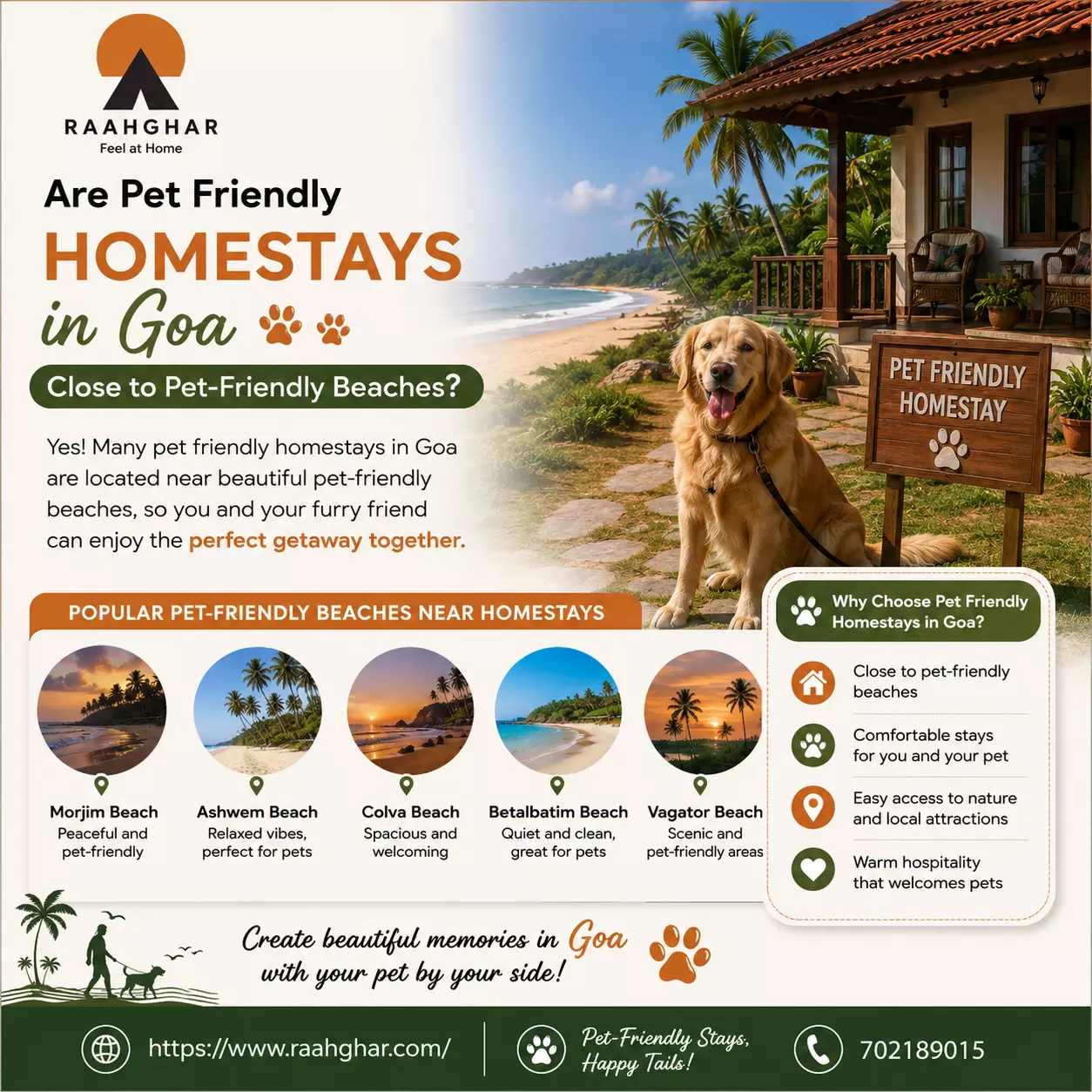 Are Pet Friendly Homestays in Goa Close to Pet-Friendly Beaches?